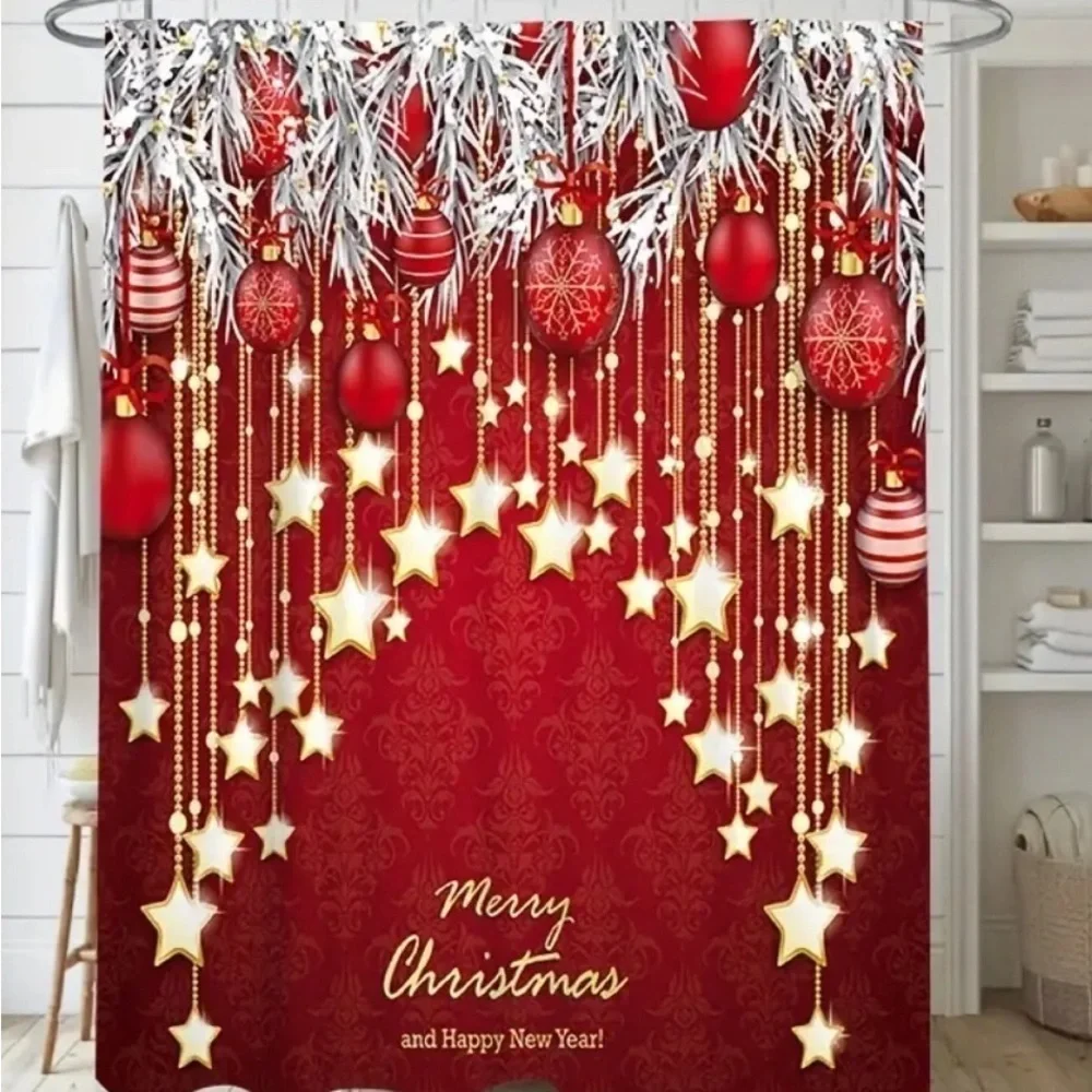 4pc Mery Christmas Bathroom Set NWT